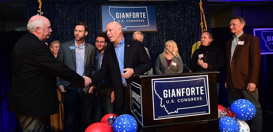 Gianforte with candidates